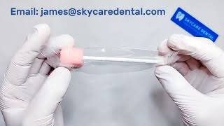 Disposable Oral Care Swabs  SKYCARE DENTAL [upl. by Nolrah]