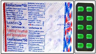 sanofi tablet  lasilactone 50 tablet uses in hindi  lasilactone 50 mg tablet used for [upl. by Htedirem]