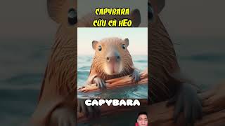 Capybara capybara cáheo shortvideo reviewphim [upl. by Rosalie]