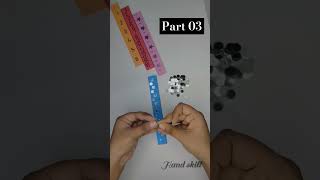 How to make a ruler marking gaugeDiy rulerdiy paper ruler [upl. by Lorou340]