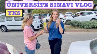 Üniversite YKS Sınavı Vlog Ecrin Su Çoban TYT AYT ve YDT YABANCI DİL Sınavları [upl. by Anicul892]