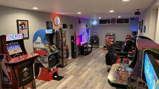 Romes Man Cave Game Room 2022 [upl. by Noremac]