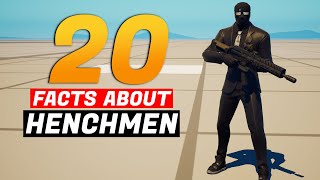 20 FACTS ABOUT THE NEW HENCHMEN [upl. by Haidabej]