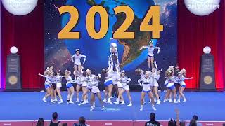 The Stingray Allstars Cobalt  Finals 2024 The Cheerleading Worlds WITH SOUND [upl. by Cannell]