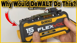 🚨📢 NEW DeWALT 15Ah FLEXVOLT What Kind Of Cells Are Inside 🤔 [upl. by Shaver305]