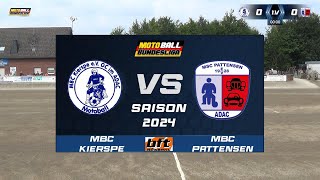 MBC Kierspe vs MBC Pattensen [upl. by Oidiple]