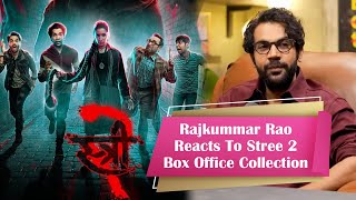 Rajkummar Rao Reacts To Stree 2 Box Office Collection  Rajkummar Rao Gossip [upl. by Sotsirhc520]