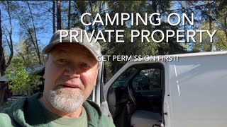 Camping on Private Property  Old Time Saloon [upl. by Kassey957]