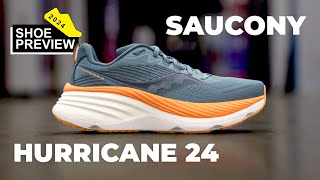 Saucony Hurricane 24 preview  The Running Event  2024 Shoe Previews [upl. by Niowtna162]