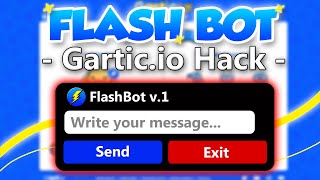 FLASH BOT V1 THE MOST POWERFUL HACK IN THE WORLD OF BOTS  GARTICIO HACK 🟦🟨 [upl. by Pownall]