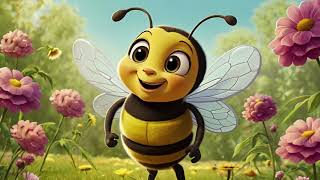 Buzzing Bee Song  Fun Bee Adventure for Kids [upl. by Cordova656]