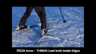 syt ski  from PIZZA to Parallel ski turns [upl. by Anerres286]