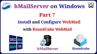 hMailServer  Part 7  Install and Configure RoundCube WebMail for hMailServer [upl. by Armbrecht364]