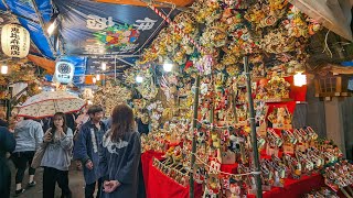 【高画質FHDライブカメラ】新宿花園神社「酉の市」 Shinjuku Hanazono Shrine “Tori no Ichi”【live camera】 [upl. by Vierno]