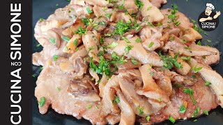 Scaloppine ai Funghi in 10 minuti😱 [upl. by Jeni]