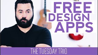 3 Free Graphic Design Apps for Mac and PC The Tuesday Trio [upl. by Einnad]