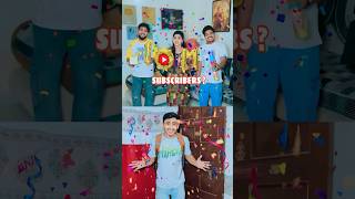 हो गए 10M  😳😱🎂🎉 shorts comedy funny drama family explore youtube [upl. by Durr]