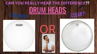 Drum Heads  Clear vs Coated [upl. by Merrielle]