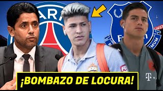 🚨BOMBAZO ¡DE LOCURA La PERLA COLOMBIANA Que FICHARÁ PSG  JAMES EVERTON  FALCAO BUENAS NOTICIAS [upl. by Gabriela749]