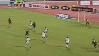 Ghana vs Zimbabwe  Africa Cup of Nations Egypt 2006 [upl. by Cinemod]