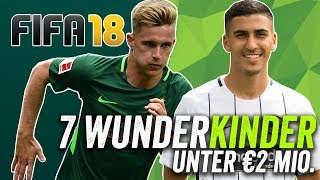 FIFA 18 Wunderkinder 2 7 Talente für unter €2 Millionen [upl. by Pepper]