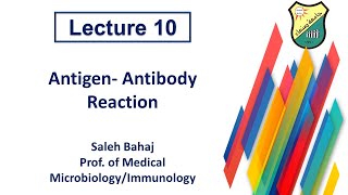 10 Antigen Antibody Reaction [upl. by Nymassej]