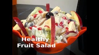 Healthy fruit salad recipeMayonnaise salad recipe [upl. by Aiehtela]