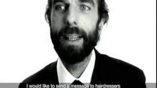 John Nollet quotUse your Voice Use your Powerquot  Haidressers against AIDS [upl. by Yelsa]