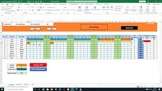 Urlaubsplaner und statistik mit Excel [upl. by Merfe]