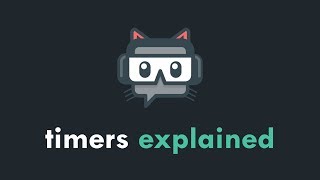 Streamlabs Chatbot Timers Explained [upl. by Airetal332]