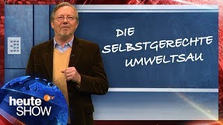 Die deutsche Scheinheiligkeit beim Umweltschutz  heuteshow vom 17112017 [upl. by Ellirehs]