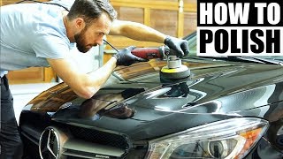 How To Polish A Car For Beginners  Remove Swirls and Scratches  Car Polish [upl. by Tillford]