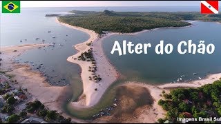 ALTER DO CHÃO  Caribe Amazônico  Santarém  Pará PA  Brasil Aéreas Drone © Direitos Reservados [upl. by Rezal]