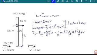 Conservación del momento angular [upl. by Nickelsen389]