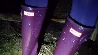 Hunter Boots Violet7 [upl. by Yasnyl]