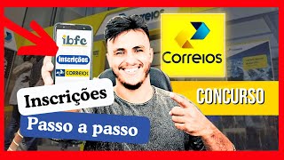 Como fazer Inscrição no Concurso Correios do jeito certo Isenção Concurso Correios 2024 [upl. by Nayr]