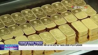 Harga Emas di Atas Rp 600000 per Gram [upl. by Kerk]