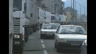 1996 les routiers et transporteurs en grève [upl. by Natrav]