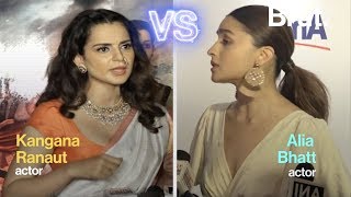 Kangana Ranaut Vs Alia Bhatt [upl. by Aidnyl]