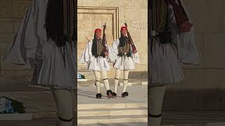 evzones the elite guard athensgreece [upl. by Nnaillij]