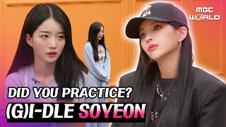 CC Upset about the chaotic stage Soyeon demands quotDid you practicequot GIDLE SOYEON [upl. by Elenore]