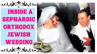 Come With Me to an Orthodox Sephardic Jewish Wedding  All Rituals amp Ceremony Explained  Frum It Up [upl. by Noirret]