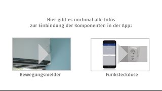 Szenario Bewegungsmelder amp Lichtschaltung – Smartvest Tutorial [upl. by Fernandez137]