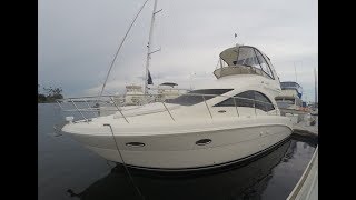 Sea Ray 360 Sedan Bridge quotWalk Thruquot by South Mountain Yachts [upl. by Nnek]