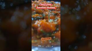 Simple amp easy tomatoe chutney  easy to cook  NANIS KITCHEN indianfood viralvideo food short [upl. by Eoj360]