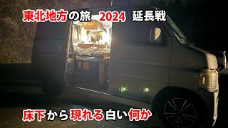 東北地方の旅 2024 延長戦 床下から現れる白い何か [upl. by Erdda335]