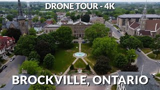 🚢 Discovering Brockville An Aerial Odyssey Through Ontarios Riverside Gem 🌊 [upl. by Nosyarg]