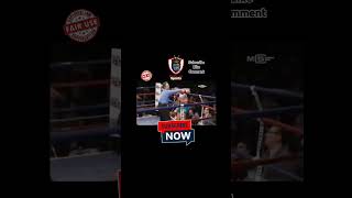 Must Watch Woman Boxer Gets Brutally KO Through Ropes viral boxing shorts fights knockout [upl. by Nairod543]