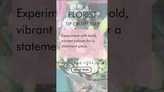 FLORIST TIP OF THE DAY Aberdeen Flower Delivery [upl. by Adamson]