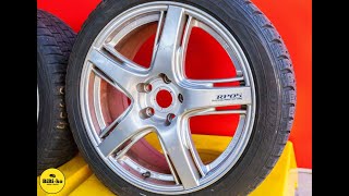 2549 Обзор состояния Enkei Wheels RP05 R18 J8 E [upl. by Urissa]